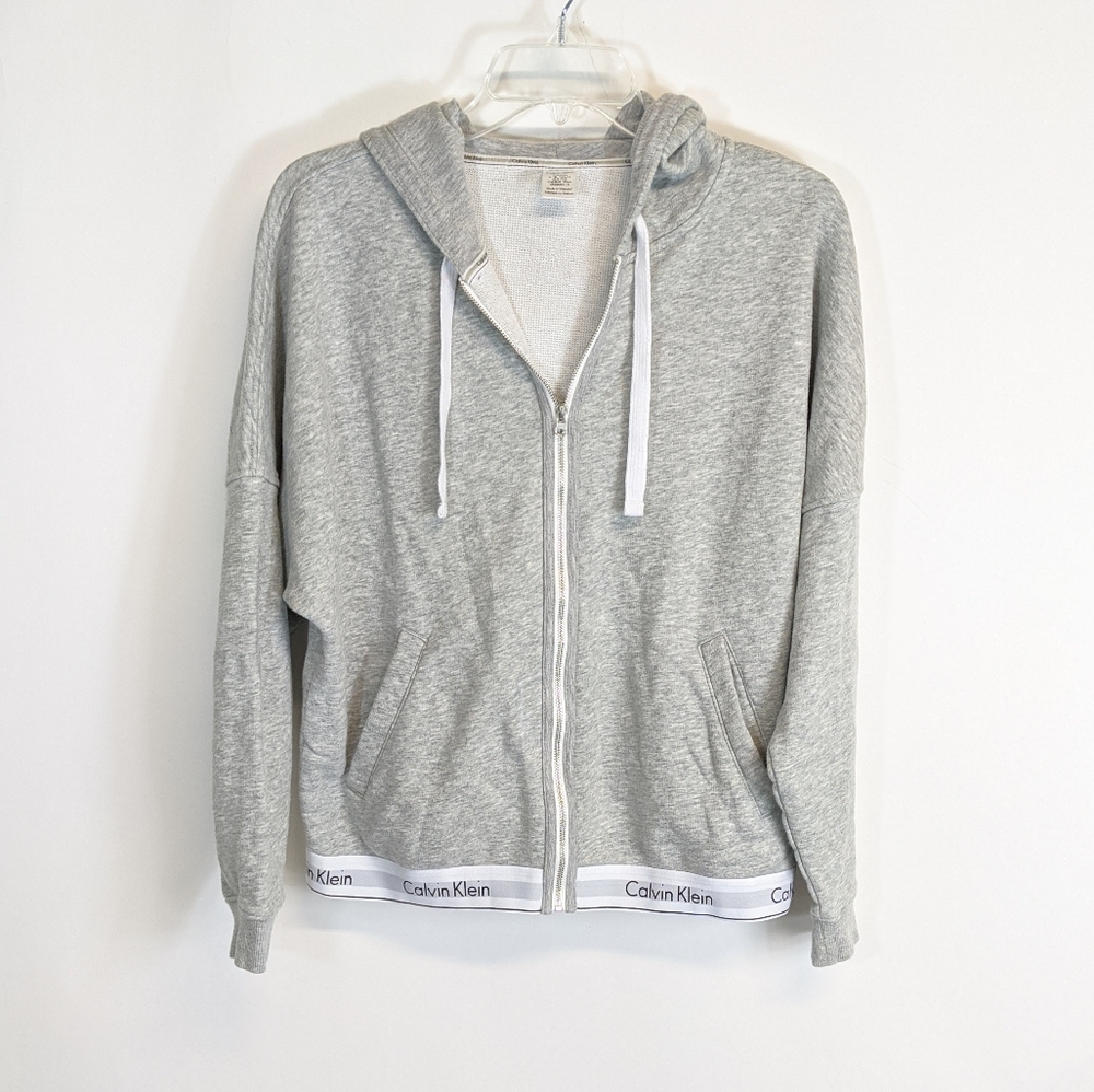 Calvin Klein full zip hoodie sweatshirt
